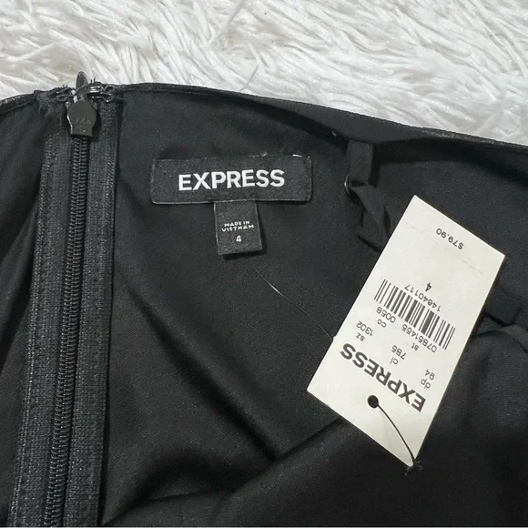 NWT Express Black Spaghetti Strap Maxi Sundress - Picture 3 of 4